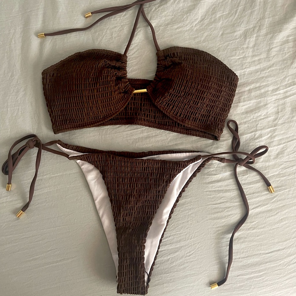 Brown bikini